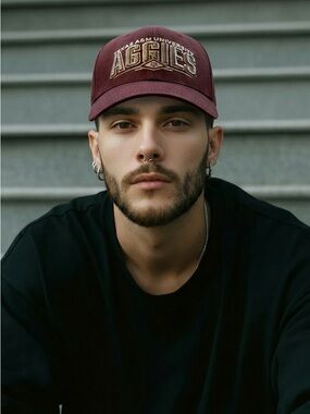 NWT Maroon Texas A&M University Aggies Baseball Cap Hat Adjustable Strap